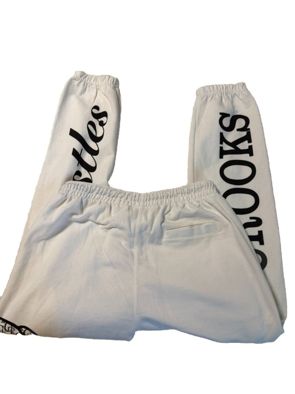Crooks & Castles White Medium Sweat Pants NEW - Picture 4 of 8